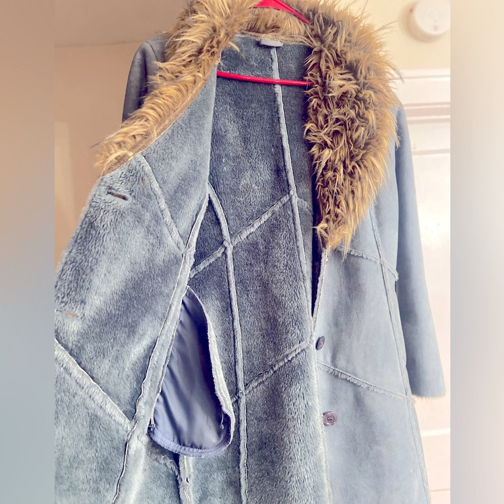 FURXSUEDE PEA COAT